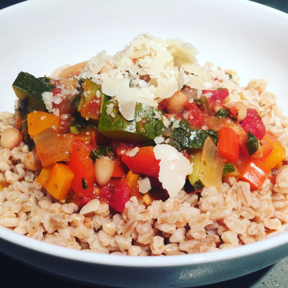 Summer Chopped Veggie Salad - Proud Italian Cook