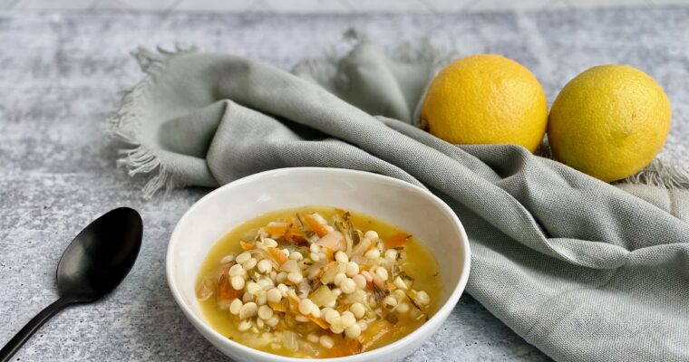 lemon couscous soup – soup sundays