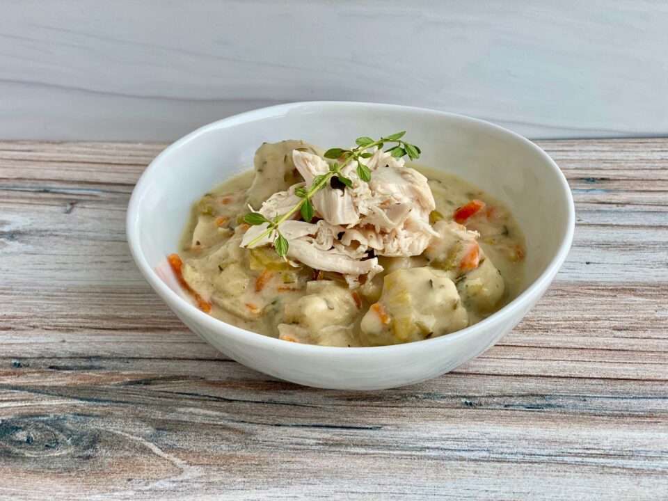 Chicken And Rolled Dumplings Recipe